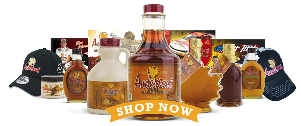 Anderson's Pure Maple Syrup.