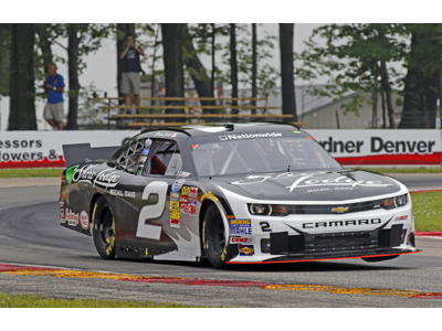 Brian Scott's 2014 Chevrolet Camaro from the Road America race.