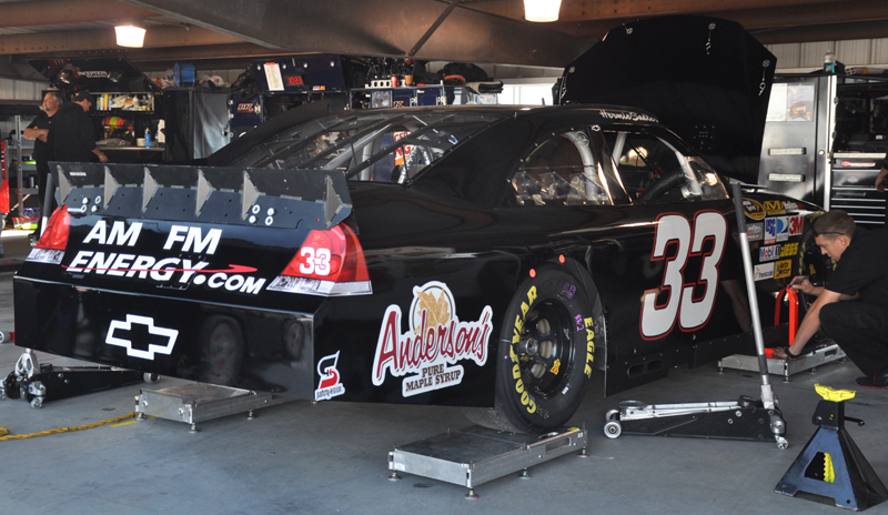 Hermie Sadler's 2012 Anderson's Maple Syrup Martinsville Sprint Cup car